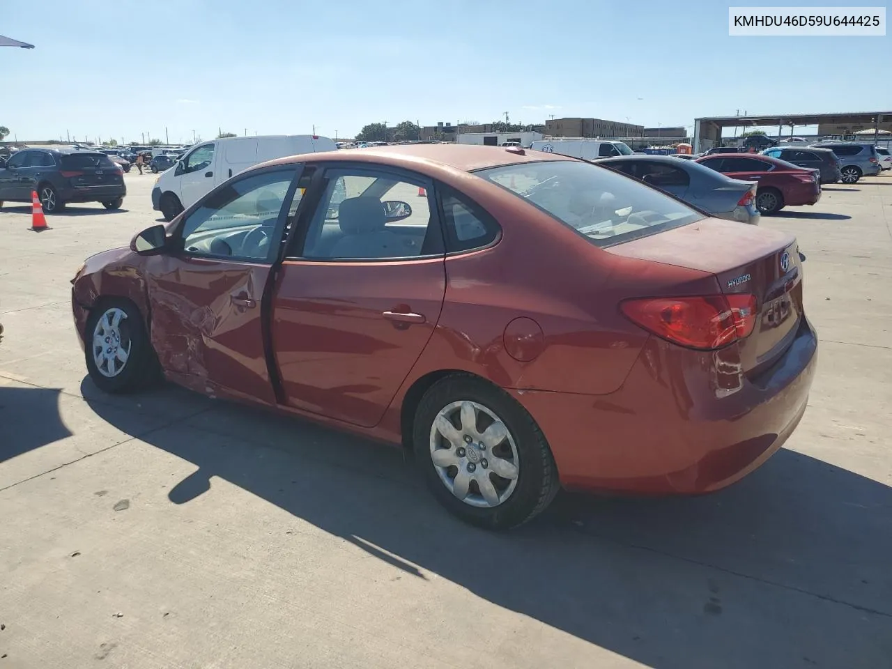 2009 Hyundai Elantra Gls VIN: KMHDU46D59U644425 Lot: 73973914