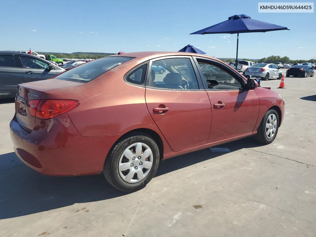 2009 Hyundai Elantra Gls VIN: KMHDU46D59U644425 Lot: 73973914