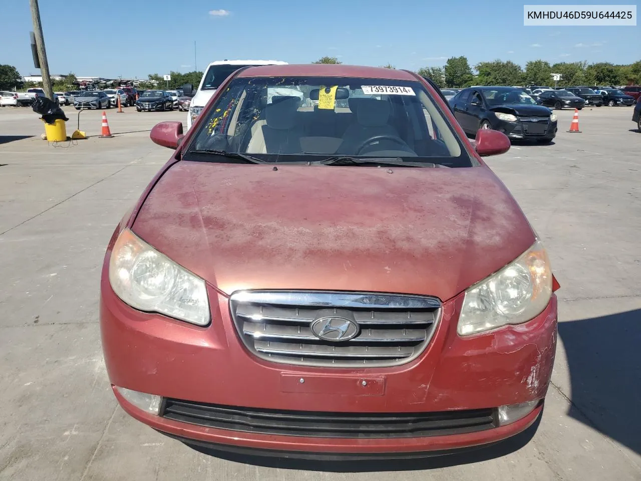 2009 Hyundai Elantra Gls VIN: KMHDU46D59U644425 Lot: 73973914