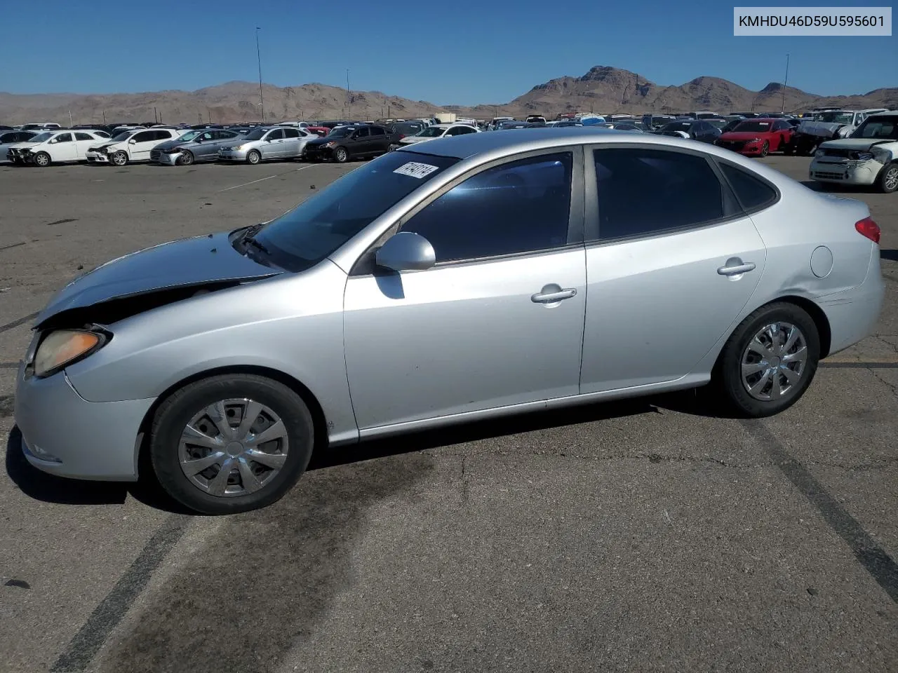 2009 Hyundai Elantra Gls VIN: KMHDU46D59U595601 Lot: 74143114