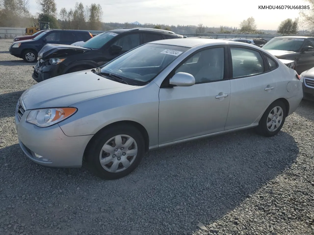 KMHDU46D79U668385 2009 Hyundai Elantra Gls