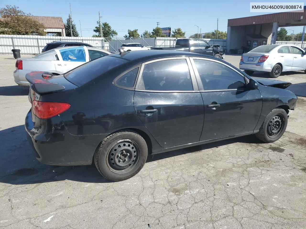 2009 Hyundai Elantra Gls VIN: KMHDU46D09U808874 Lot: 75286634