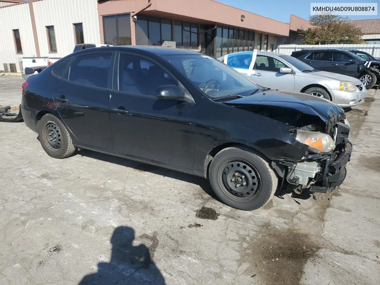 KMHDU46D09U808874 2009 Hyundai Elantra Gls