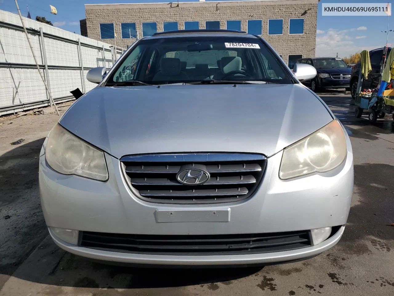 KMHDU46D69U695111 2009 Hyundai Elantra Gls