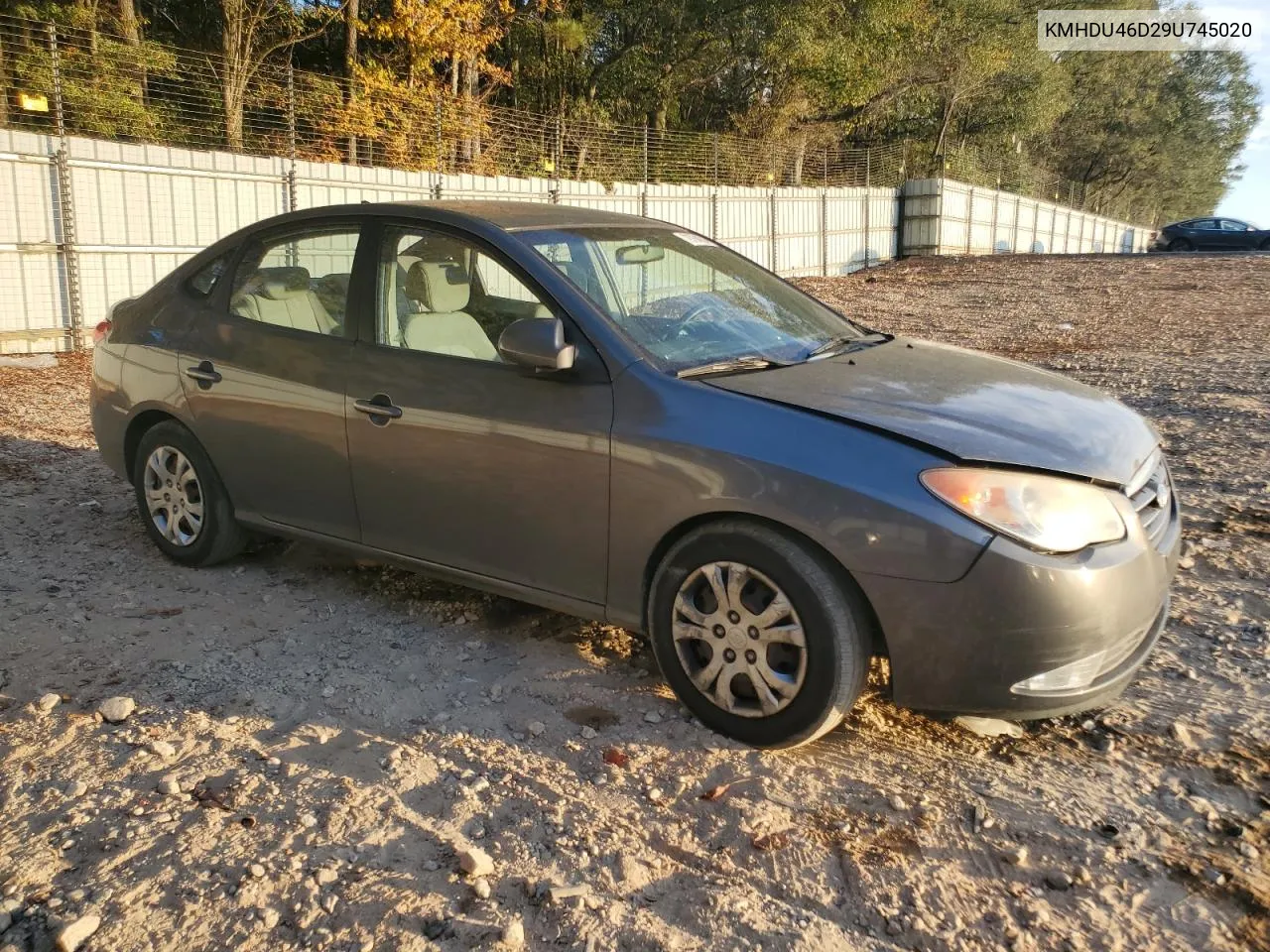 2009 Hyundai Elantra Gls VIN: KMHDU46D29U745020 Lot: 79764824