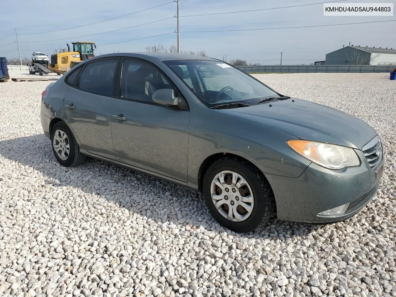 2010 Hyundai Elantra Blue VIN: KMHDU4AD5AU944803 Lot: 46072734