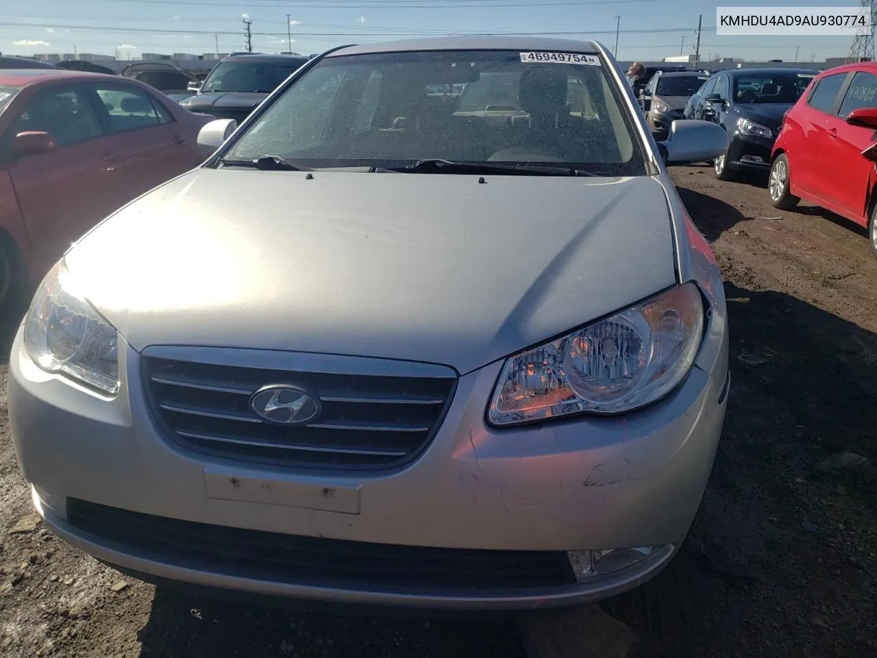 2010 Hyundai Elantra Blue VIN: KMHDU4AD9AU930774 Lot: 46949754