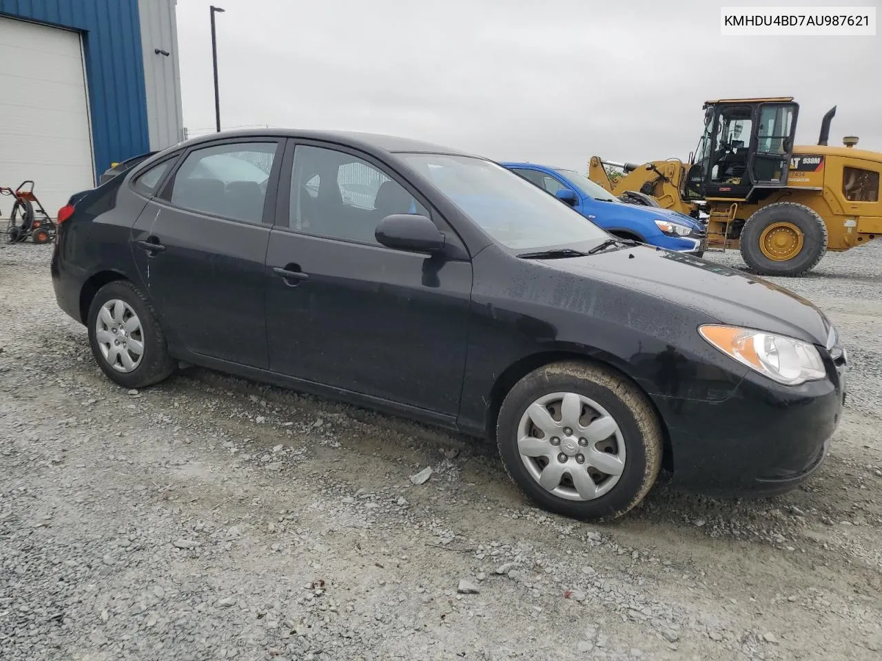 2010 Hyundai Elantra Blue VIN: KMHDU4BD7AU987621 Lot: 57628214