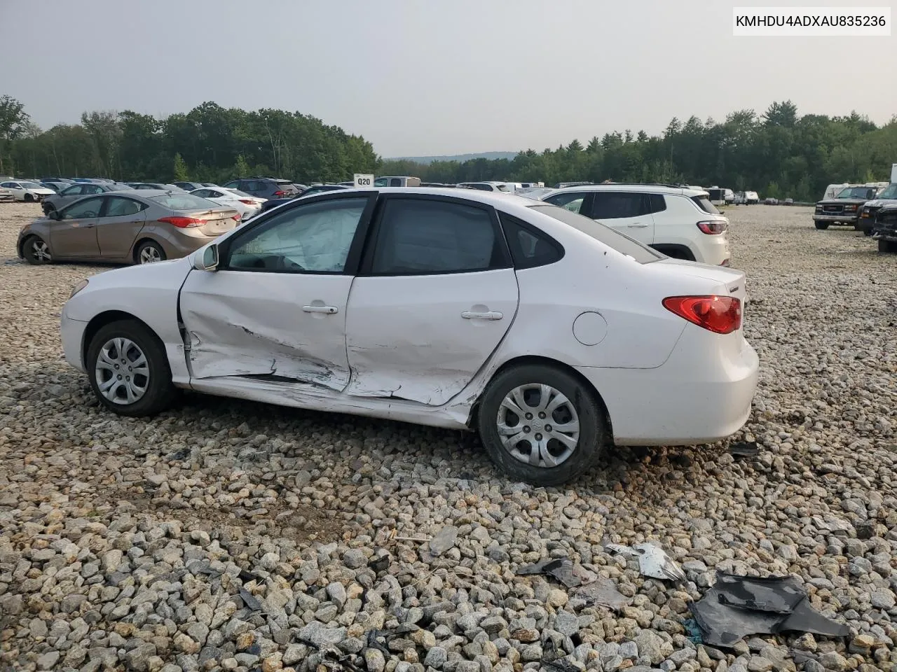 2010 Hyundai Elantra Blue VIN: KMHDU4ADXAU835236 Lot: 67242684