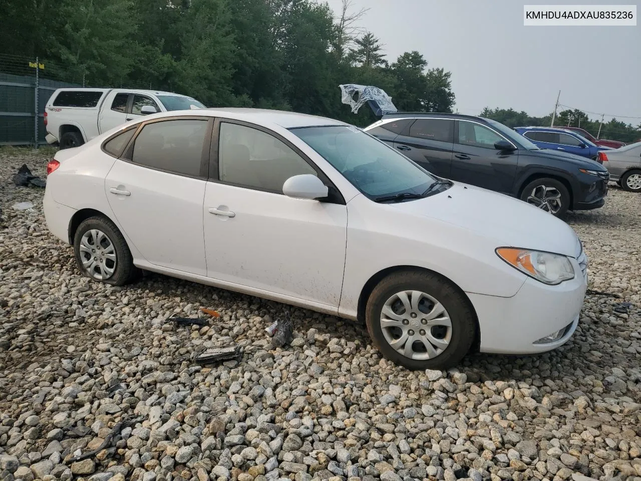 2010 Hyundai Elantra Blue VIN: KMHDU4ADXAU835236 Lot: 67242684