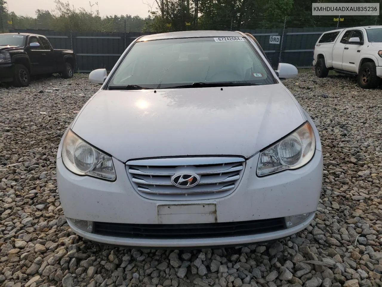 2010 Hyundai Elantra Blue VIN: KMHDU4ADXAU835236 Lot: 67242684