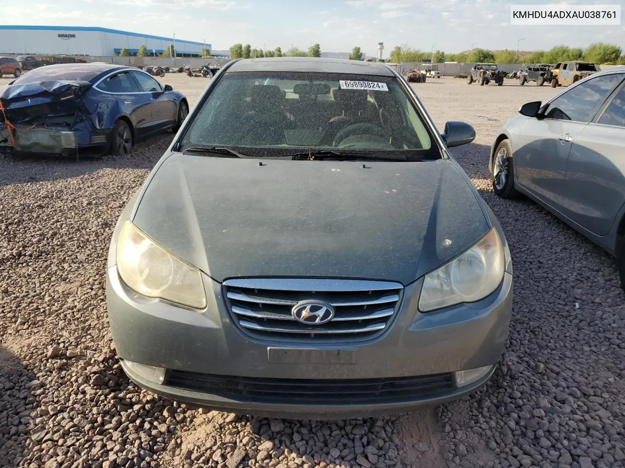 2010 Hyundai Elantra Blue VIN: KMHDU4ADXAU038761 Lot: 69890824