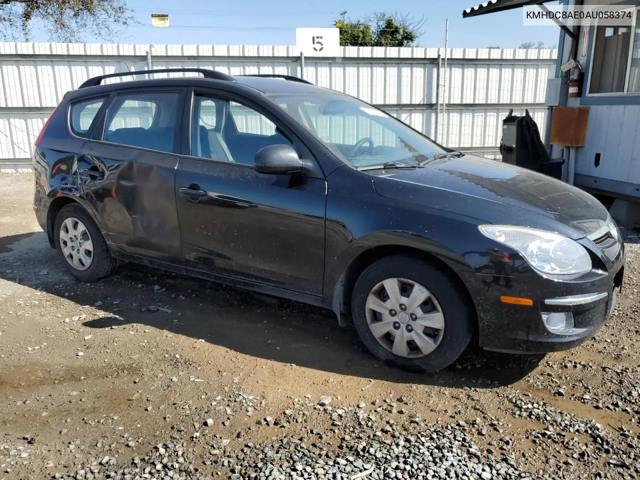 2010 Hyundai Elantra Touring Gls VIN: KMHDC8AE0AU058374 Lot: 70878314