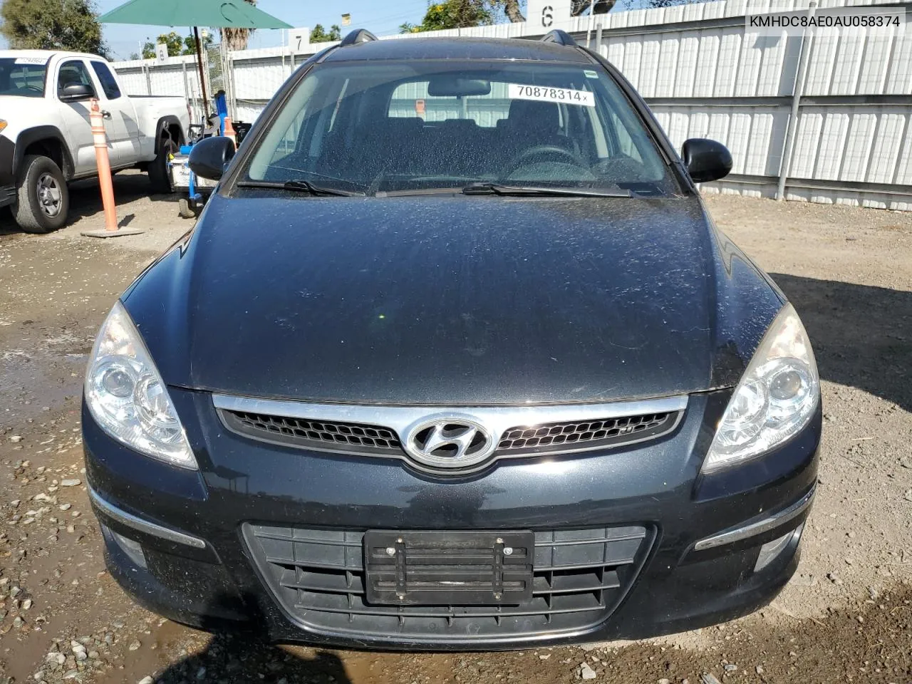 2010 Hyundai Elantra Touring Gls VIN: KMHDC8AE0AU058374 Lot: 70878314