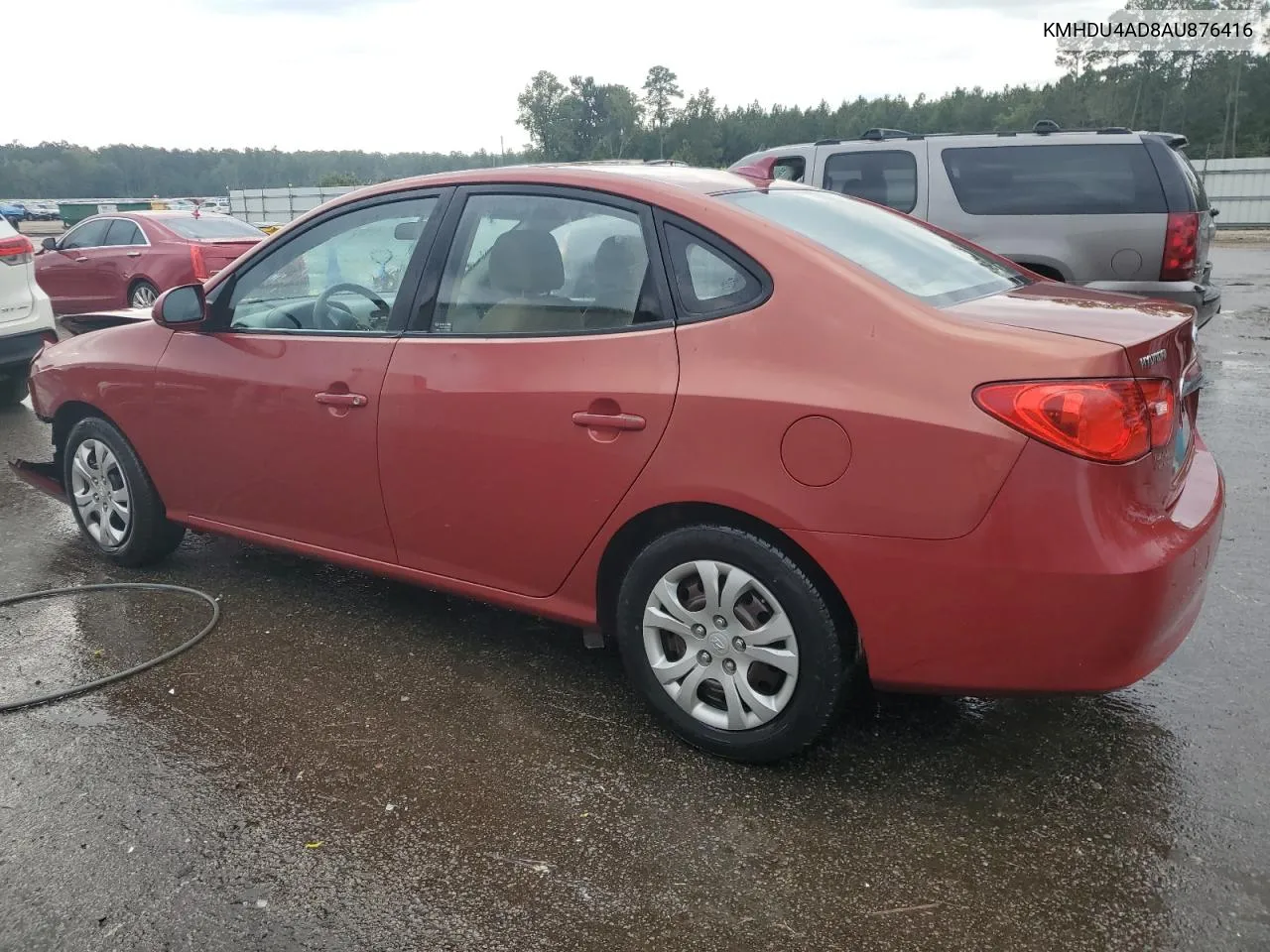 2010 Hyundai Elantra Blue VIN: KMHDU4AD8AU876416 Lot: 72369574