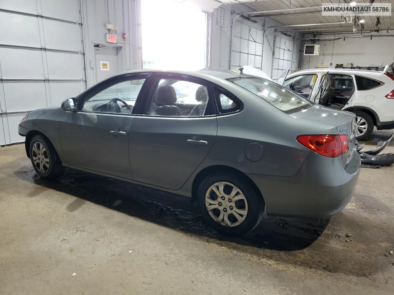 2010 Hyundai Elantra Blue VIN: KMHDU4AD1AU158786 Lot: 72527754