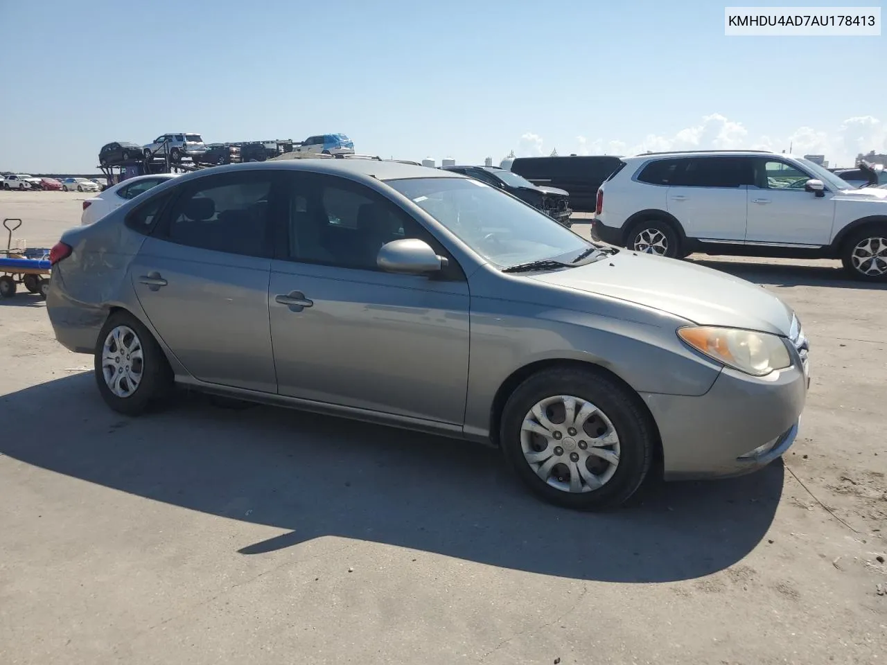 2010 Hyundai Elantra Blue VIN: KMHDU4AD7AU178413 Lot: 72579184