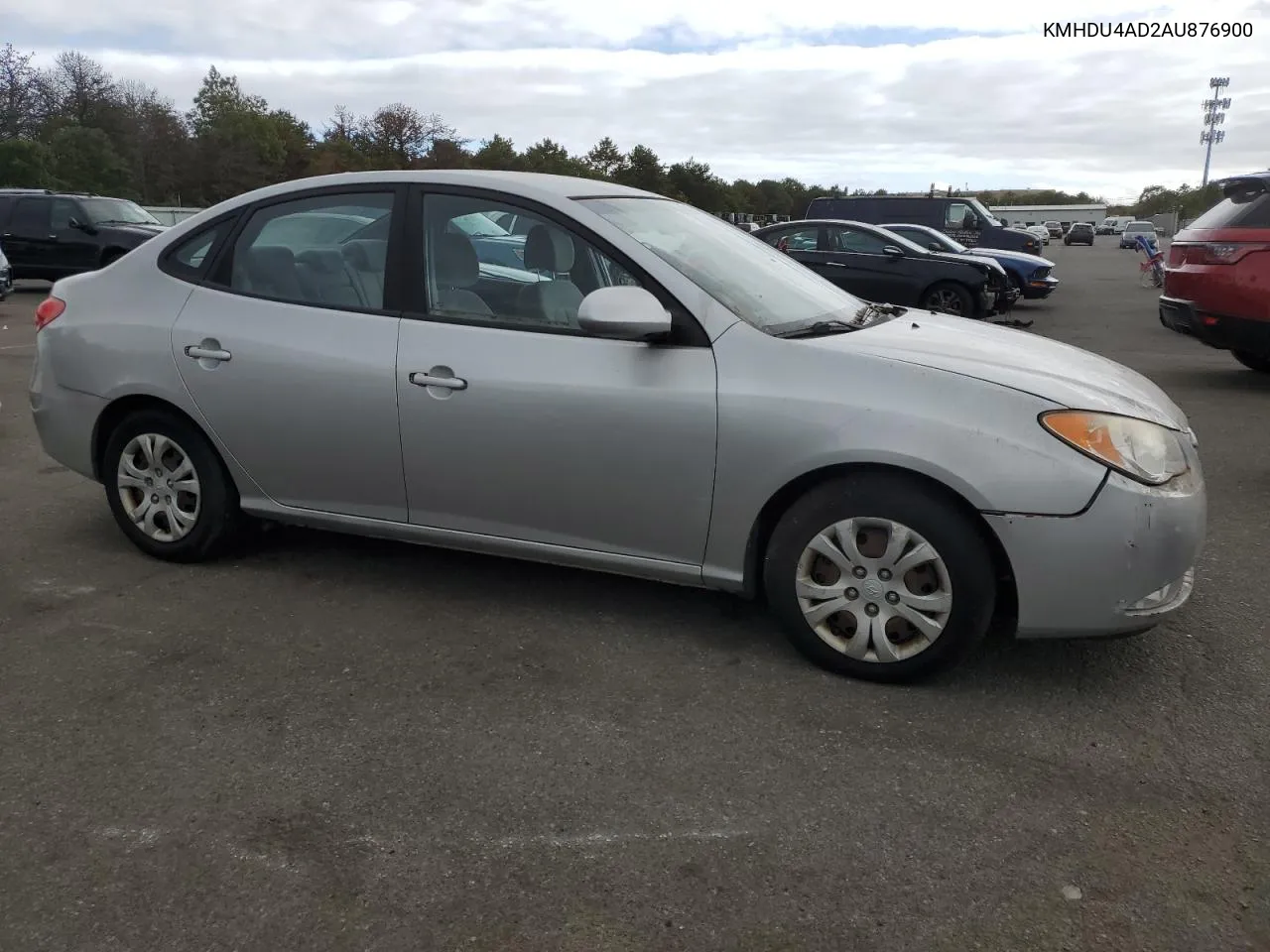 2010 Hyundai Elantra Blue VIN: KMHDU4AD2AU876900 Lot: 72846684