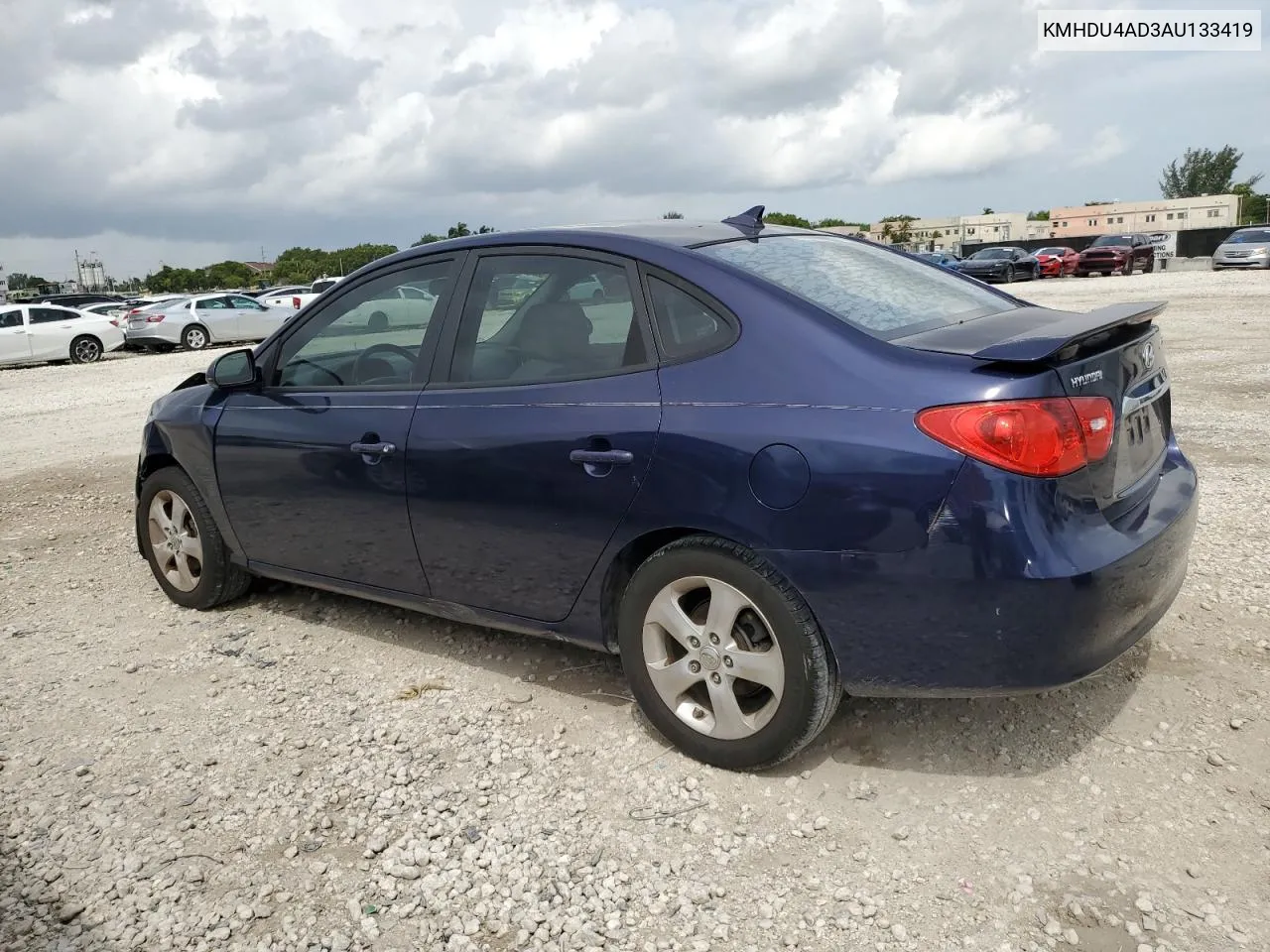 2010 Hyundai Elantra Blue VIN: KMHDU4AD3AU133419 Lot: 73212124