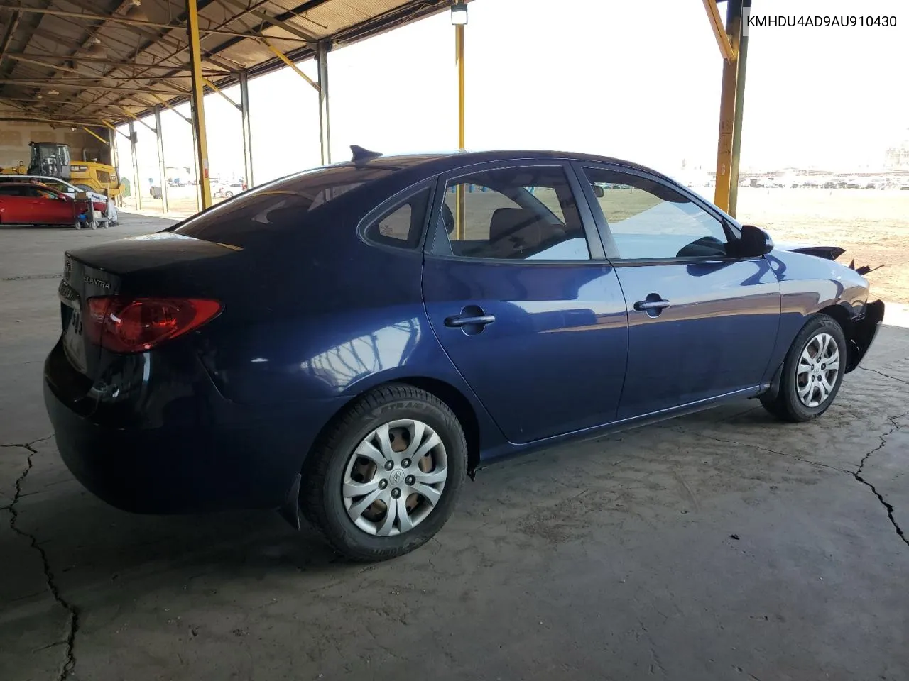 2010 Hyundai Elantra Blue VIN: KMHDU4AD9AU910430 Lot: 73750654