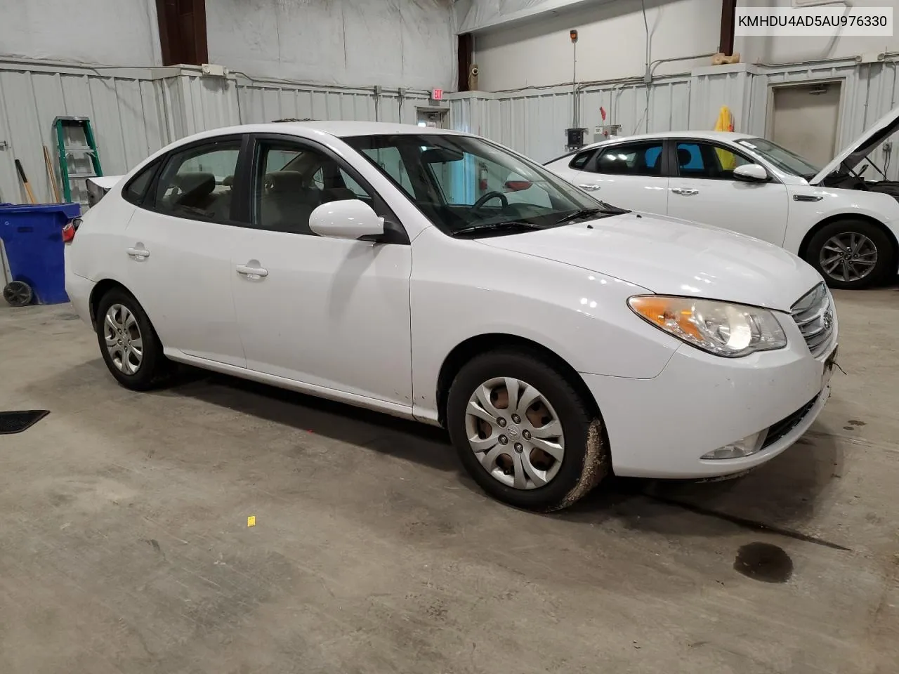 2010 Hyundai Elantra Blue VIN: KMHDU4AD5AU976330 Lot: 75812154