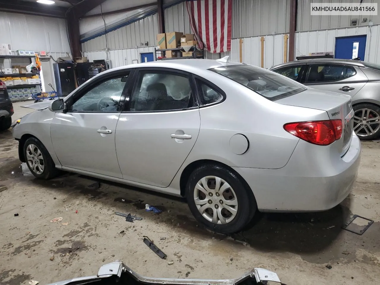 2010 Hyundai Elantra Blue VIN: KMHDU4AD6AU841566 Lot: 76456213