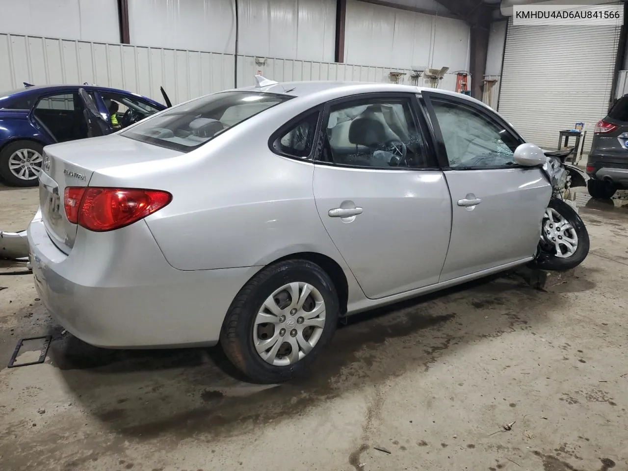 2010 Hyundai Elantra Blue VIN: KMHDU4AD6AU841566 Lot: 76456213