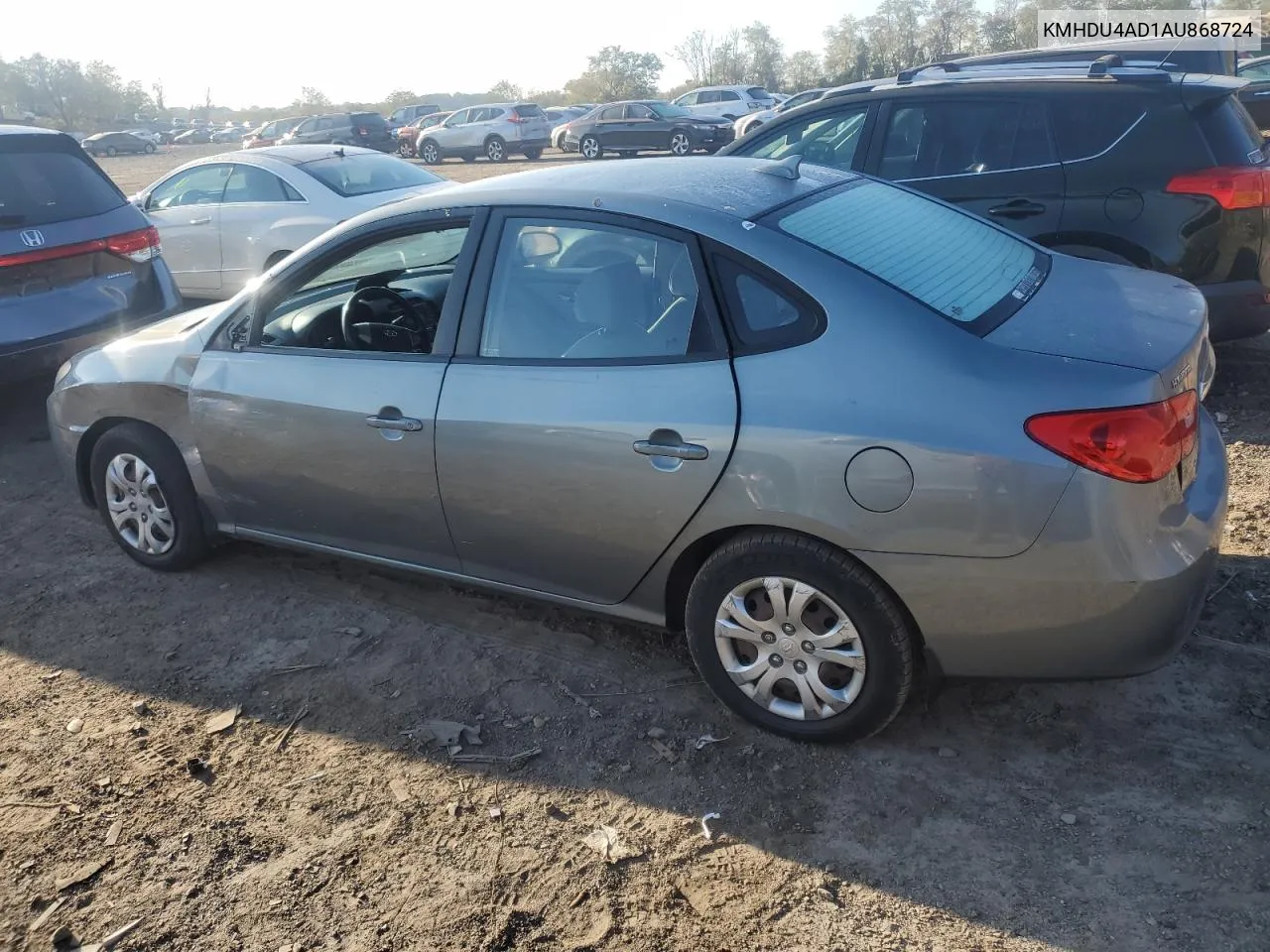 2010 Hyundai Elantra Blue VIN: KMHDU4AD1AU868724 Lot: 76732314