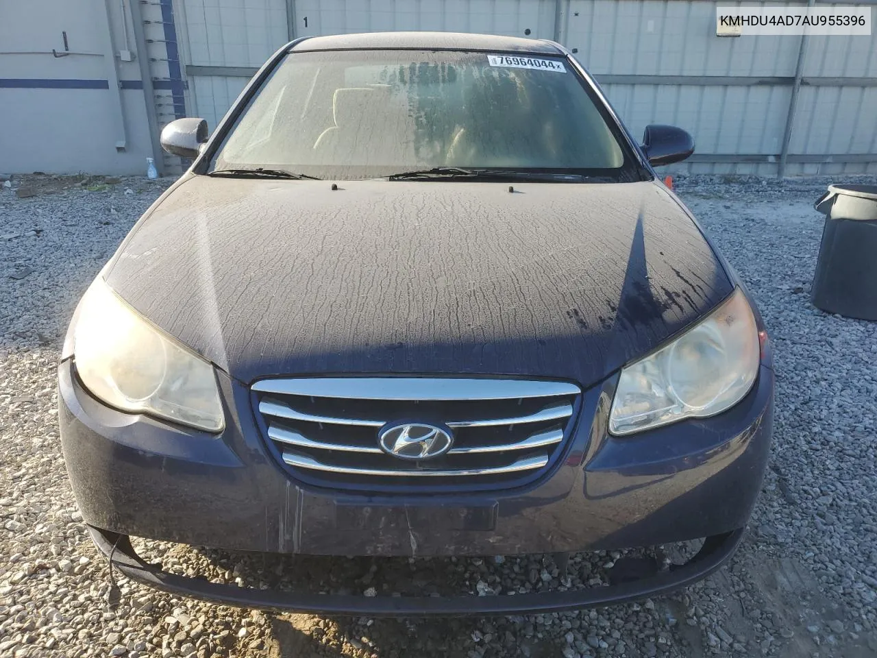 2010 Hyundai Elantra Blue VIN: KMHDU4AD7AU955396 Lot: 76964044