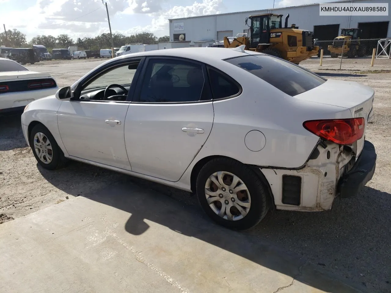 2010 Hyundai Elantra Blue VIN: KMHDU4ADXAU898580 Lot: 76984854