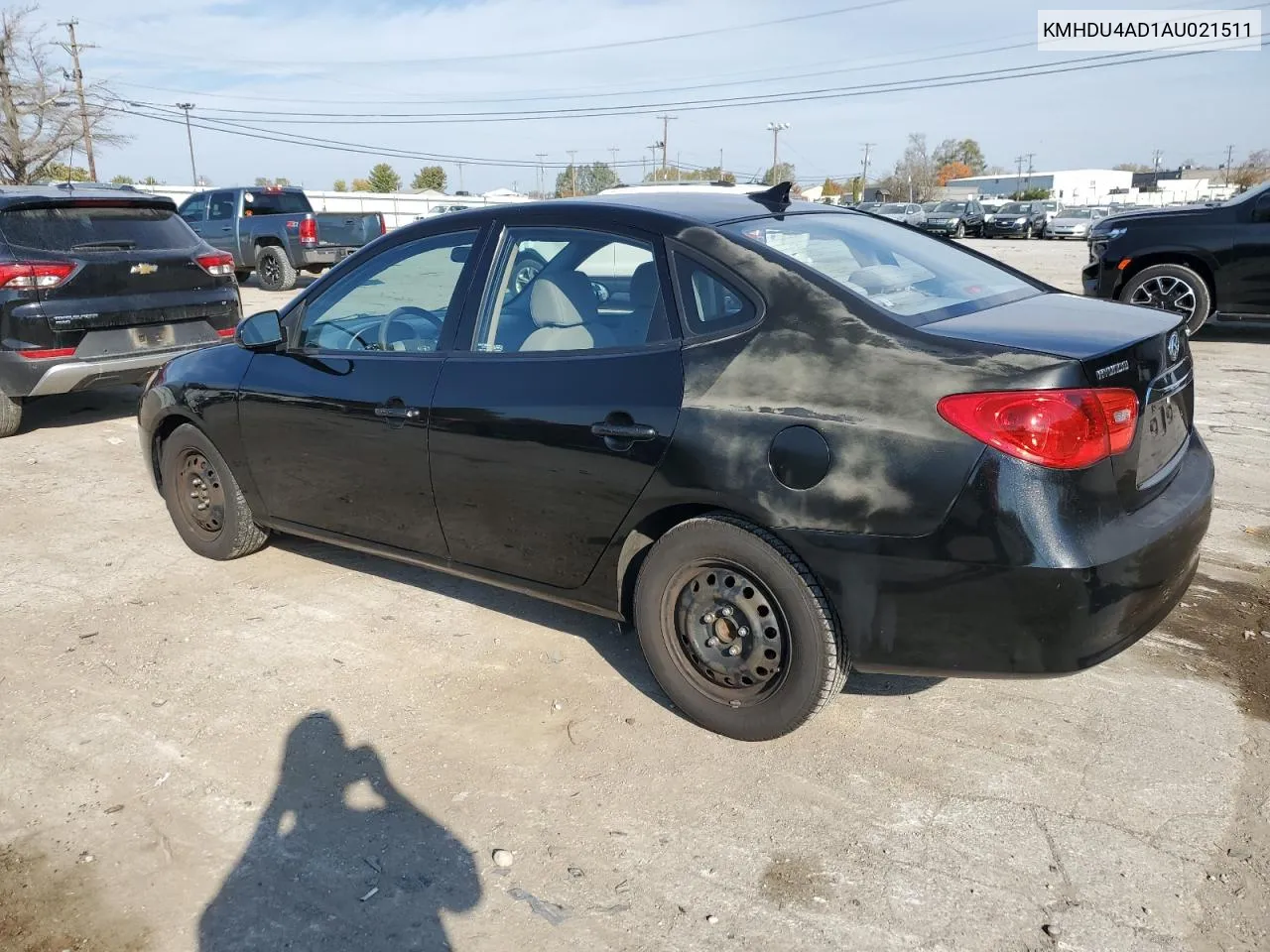 2010 Hyundai Elantra Blue VIN: KMHDU4AD1AU021511 Lot: 78424124