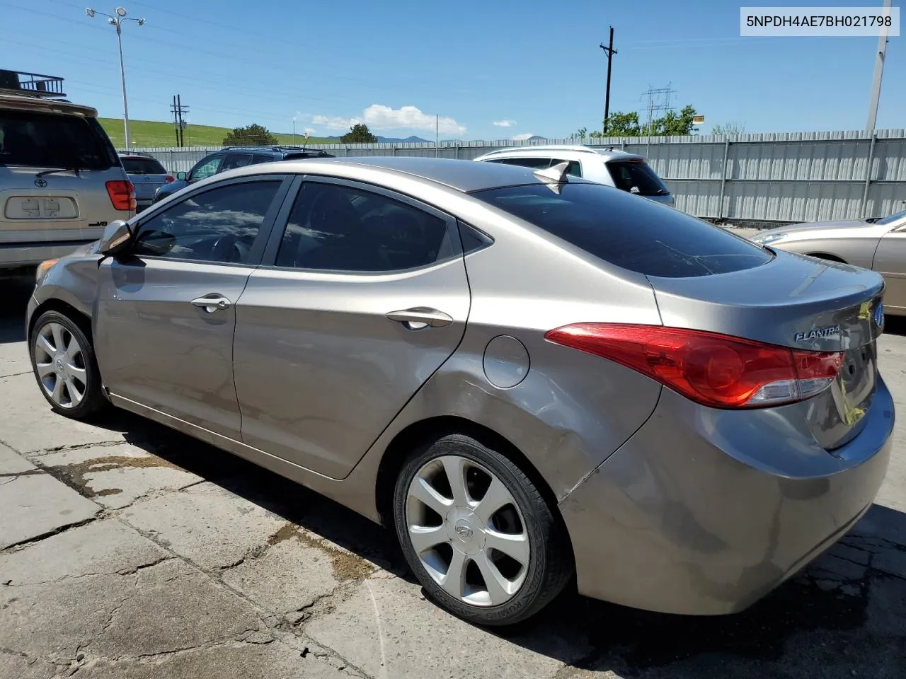 5NPDH4AE7BH021798 2011 Hyundai Elantra Gls