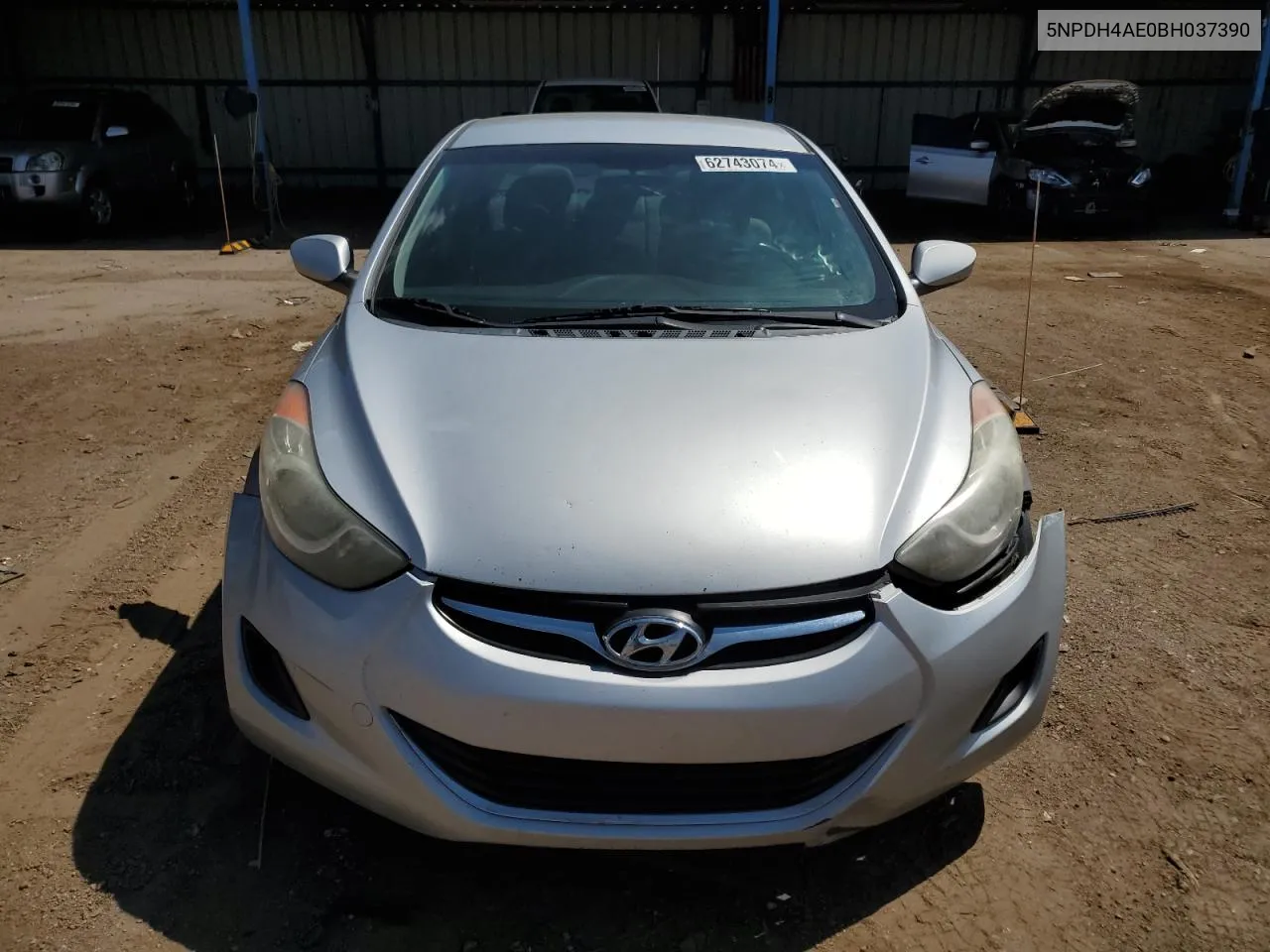 5NPDH4AE0BH037390 2011 Hyundai Elantra Gls