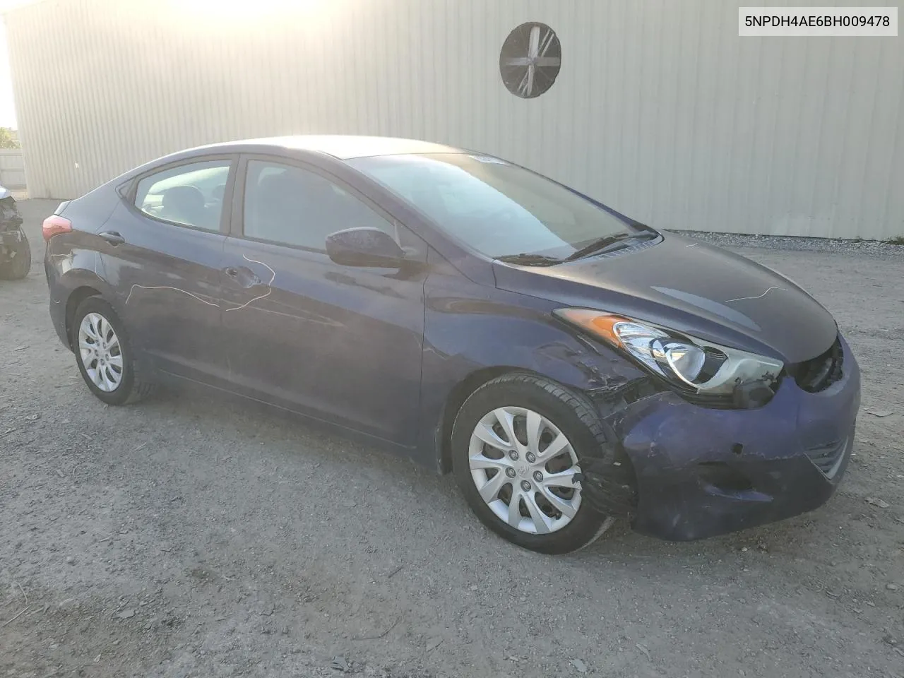 2011 Hyundai Elantra Gls VIN: 5NPDH4AE6BH009478 Lot: 63247114