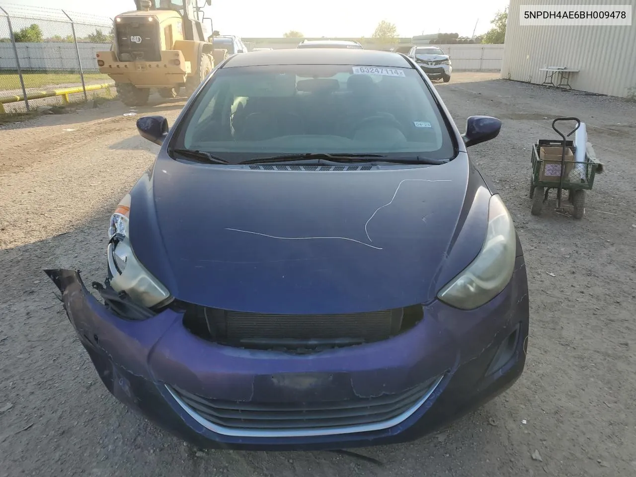 5NPDH4AE6BH009478 2011 Hyundai Elantra Gls