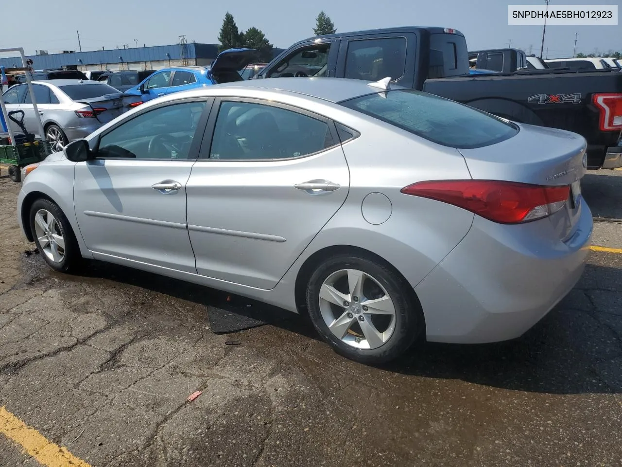 2011 Hyundai Elantra Gls VIN: 5NPDH4AE5BH012923 Lot: 65466864