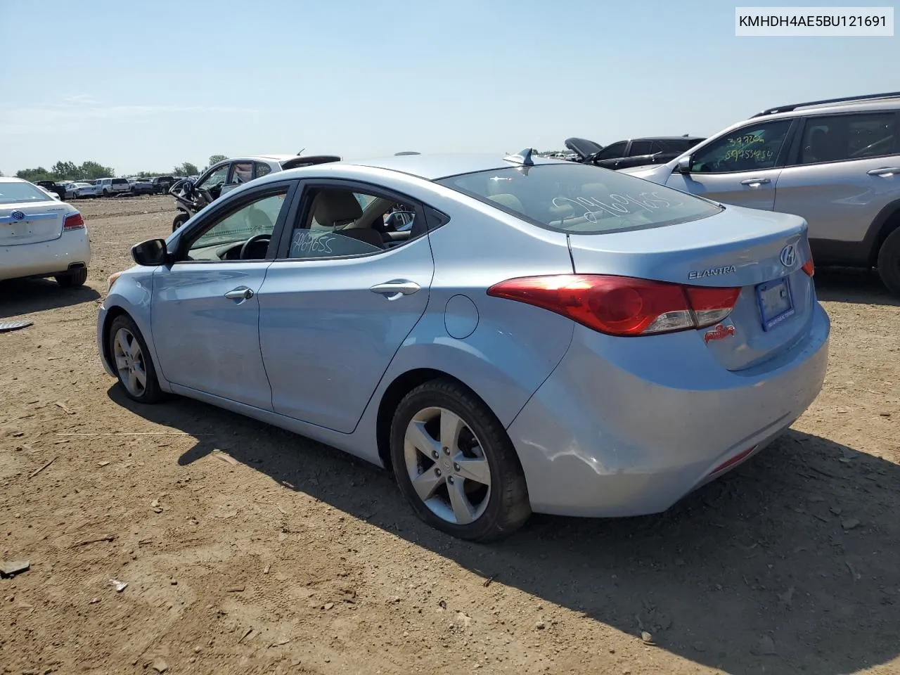 2011 Hyundai Elantra Gls VIN: KMHDH4AE5BU121691 Lot: 67642284