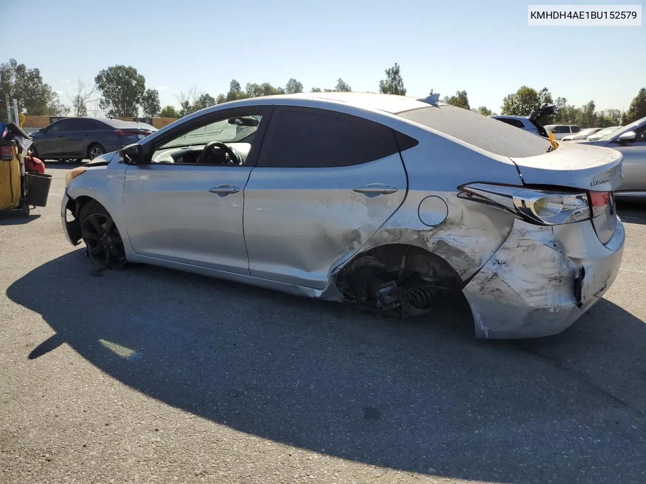 2011 Hyundai Elantra Gls VIN: KMHDH4AE1BU152579 Lot: 69794434