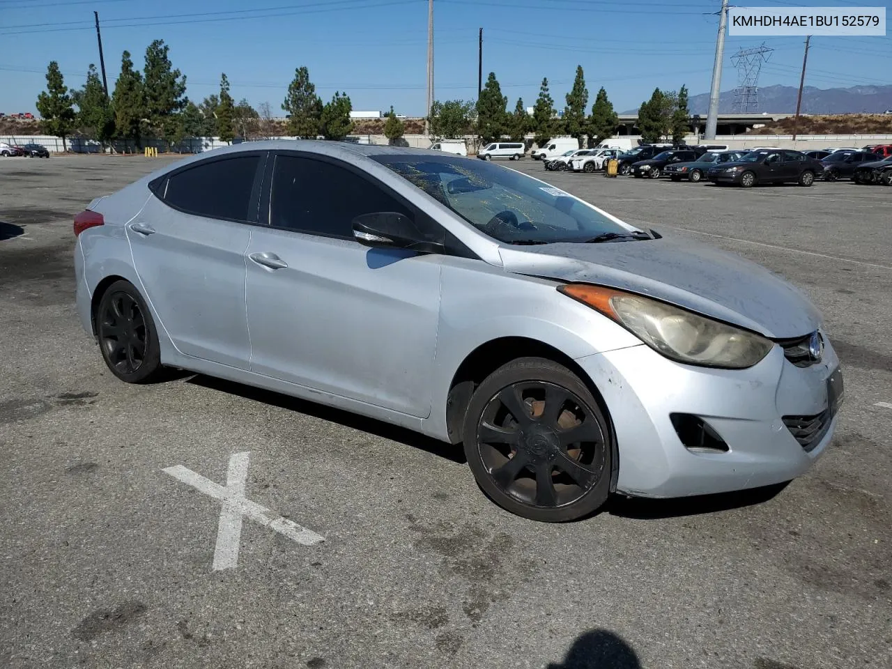 KMHDH4AE1BU152579 2011 Hyundai Elantra Gls