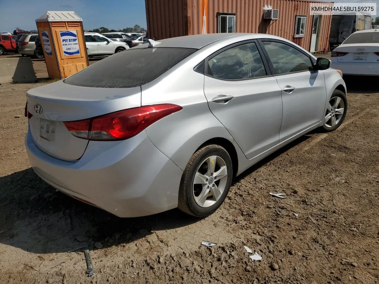 2011 Hyundai Elantra Gls VIN: KMHDH4AE5BU159275 Lot: 70151214