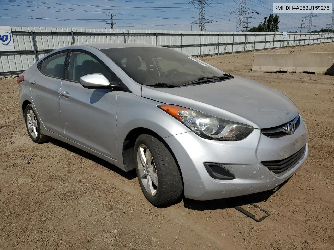 2011 Hyundai Elantra Gls VIN: KMHDH4AE5BU159275 Lot: 70151214