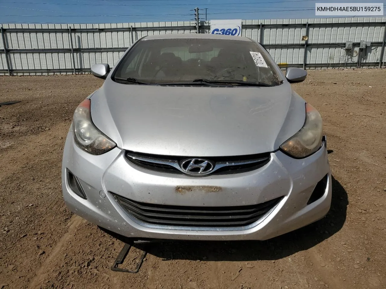 2011 Hyundai Elantra Gls VIN: KMHDH4AE5BU159275 Lot: 70151214