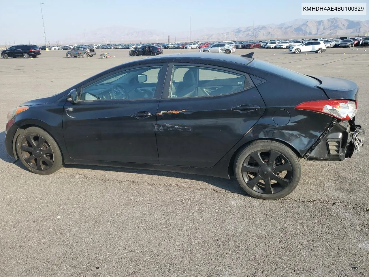 KMHDH4AE4BU100329 2011 Hyundai Elantra Gls