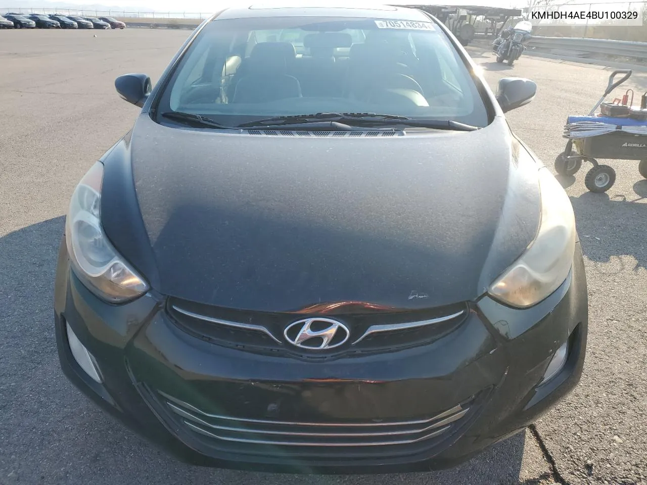 2011 Hyundai Elantra Gls VIN: KMHDH4AE4BU100329 Lot: 70514834