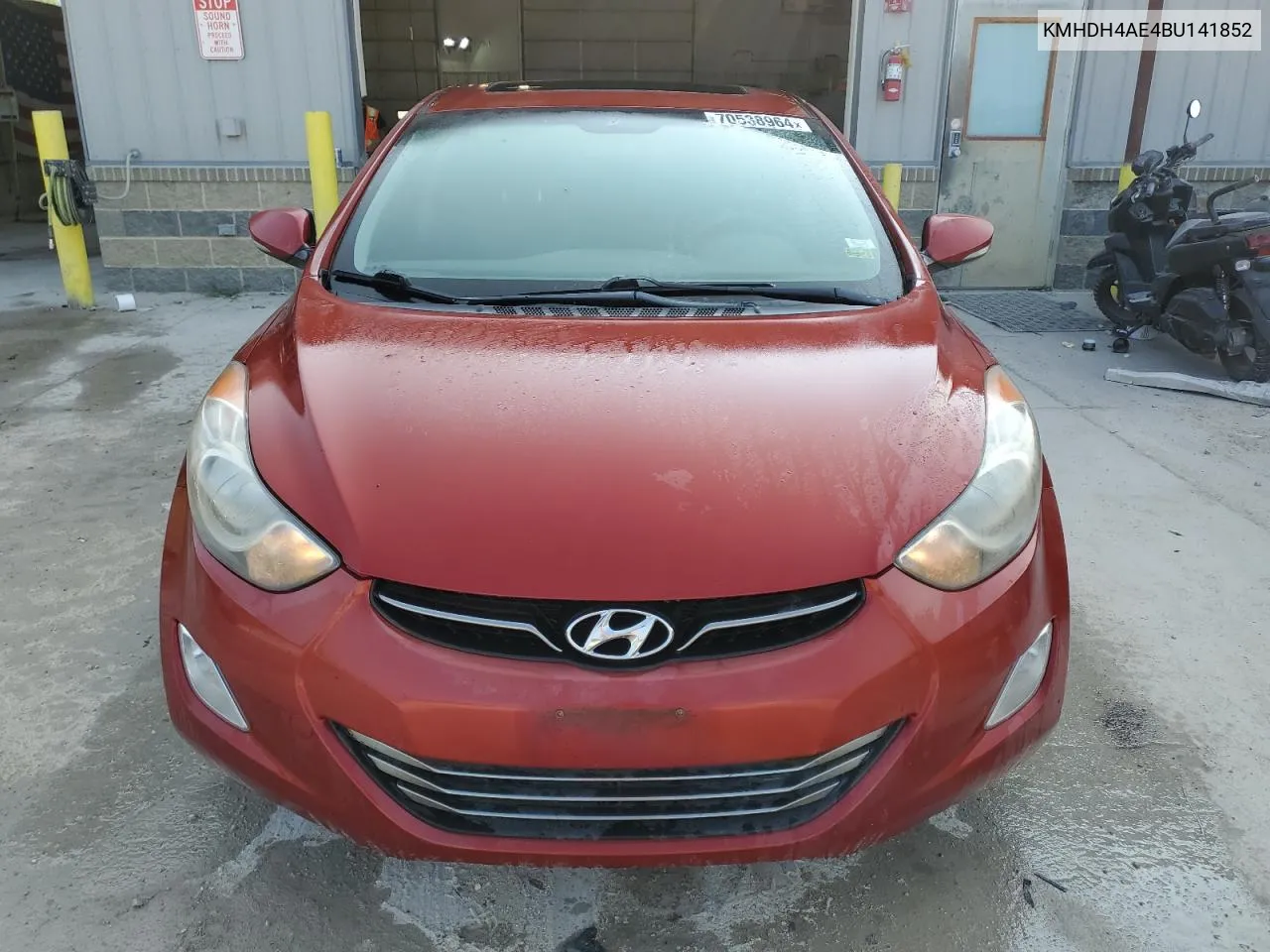 2011 Hyundai Elantra Gls VIN: KMHDH4AE4BU141852 Lot: 70538964