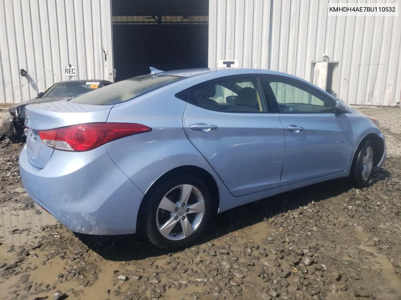 KMHDH4AE7BU110532 2011 Hyundai Elantra Gls