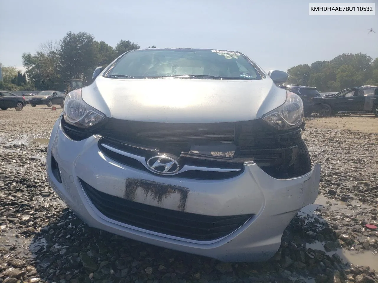 KMHDH4AE7BU110532 2011 Hyundai Elantra Gls