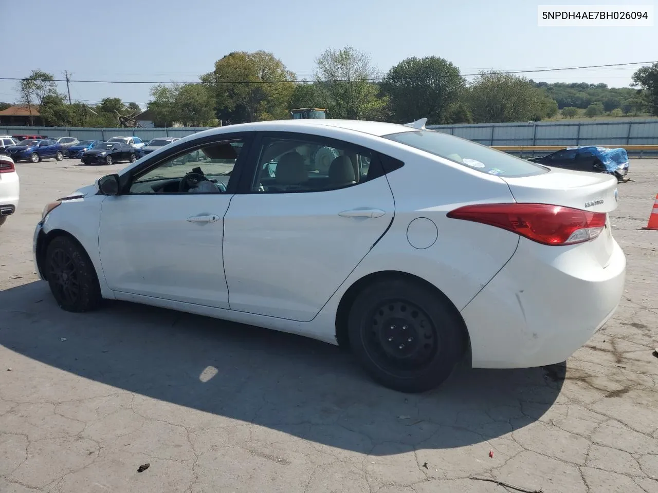 2011 Hyundai Elantra Gls VIN: 5NPDH4AE7BH026094 Lot: 71258804