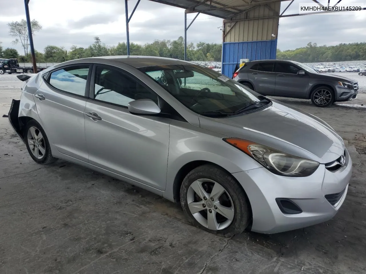 KMHDH4AEXBU145209 2011 Hyundai Elantra Gls