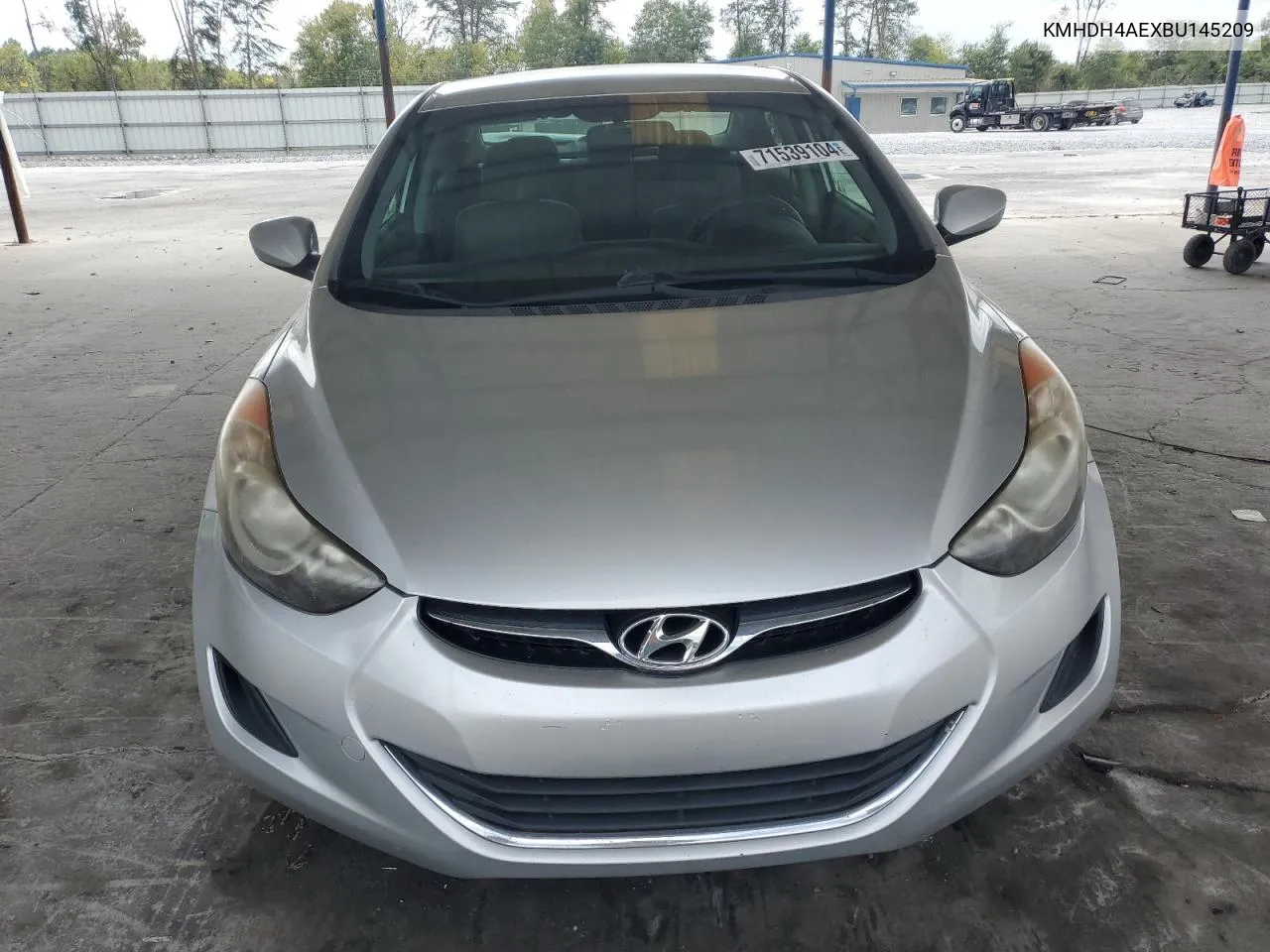 KMHDH4AEXBU145209 2011 Hyundai Elantra Gls